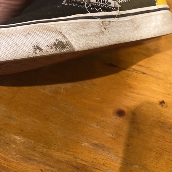 Vans Off the Wall Slip on Low Top Color Block Sneakers Mens 3.5 Womens 5 - Picture 10 of 11